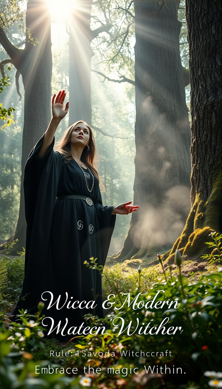 Entfesseln Sie die Magie: Entdecken Sie die Essenz von Wicca und moderner Hexerei!
