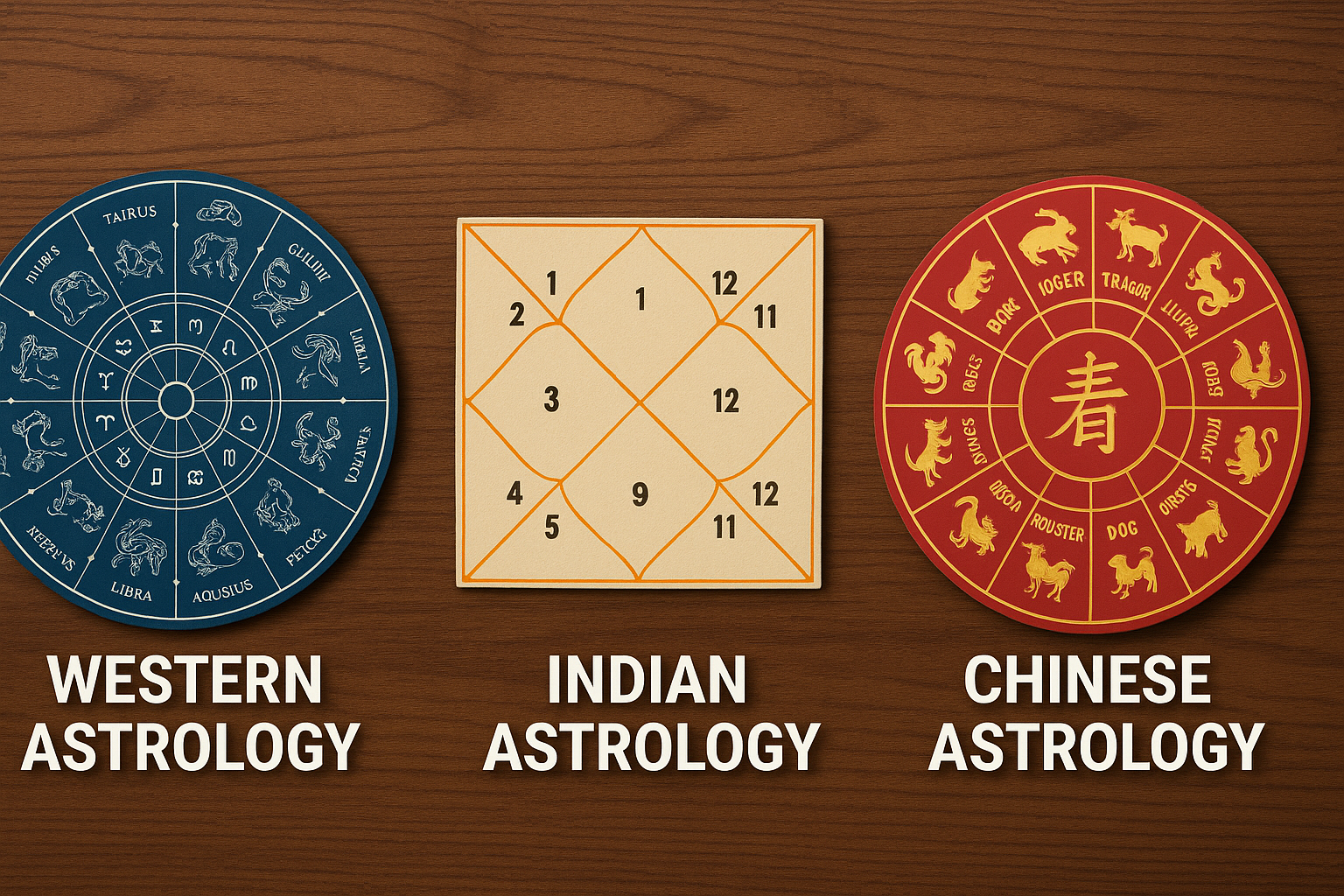 Astrologie im Vergleich: Westlich, Indisch oder Chinesisch?