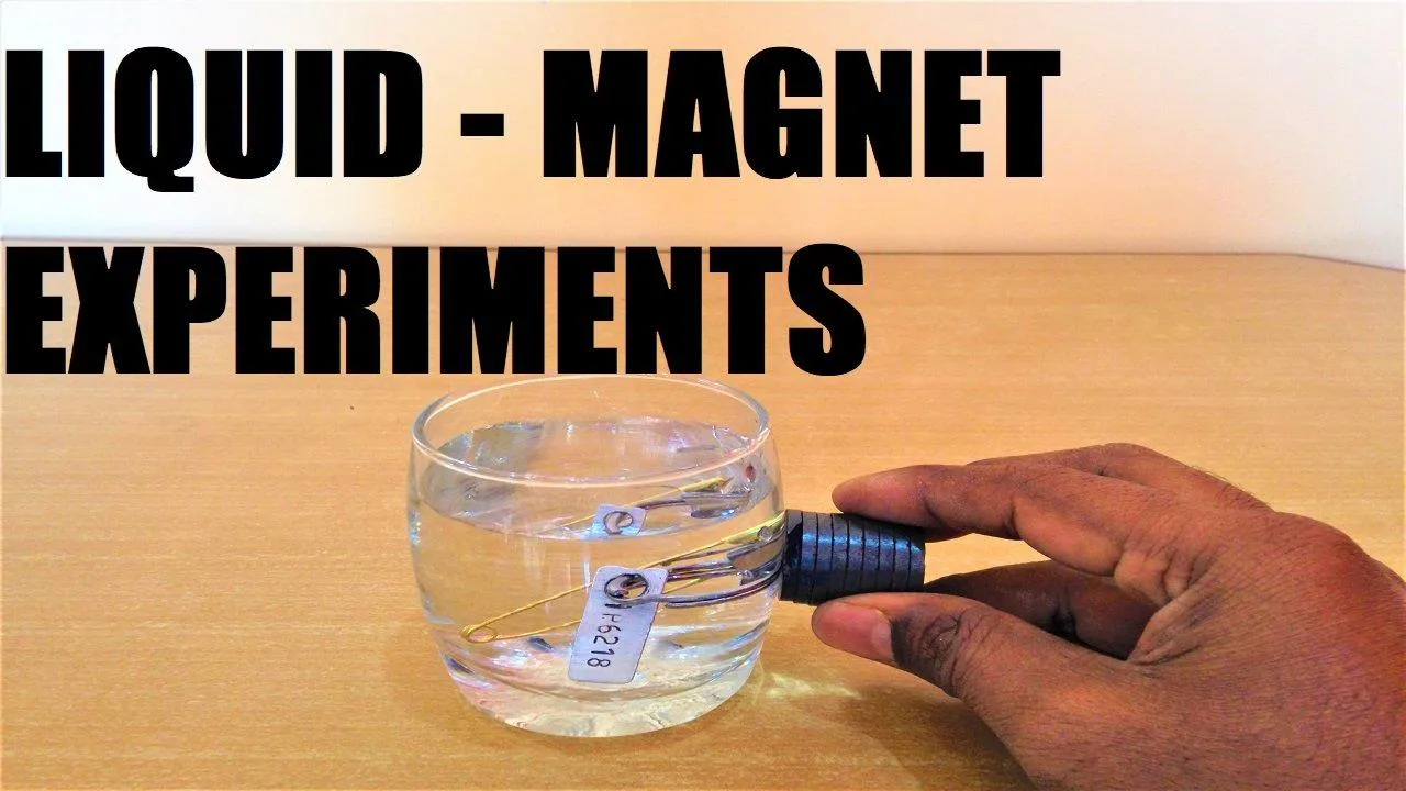 Magnetisiertes Wasser